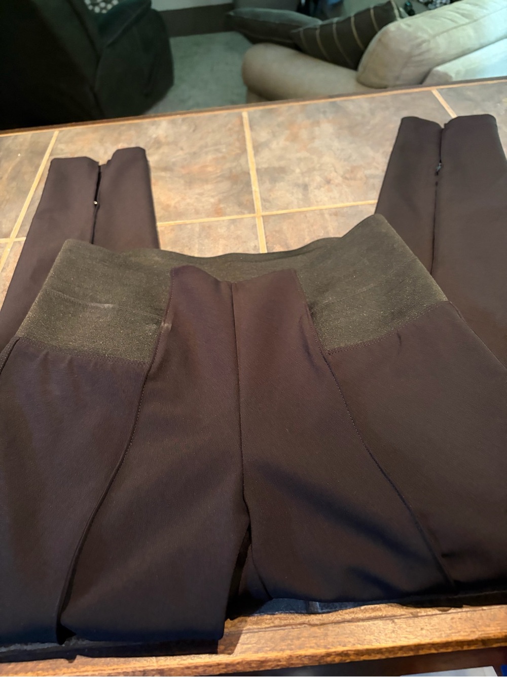 Lafayette 148 New York Black Stretch Trousers